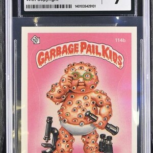 1986 Garbage Pail Kids Series 3 Peepin’ Tom CGC 9.0 Mint W/Copyright