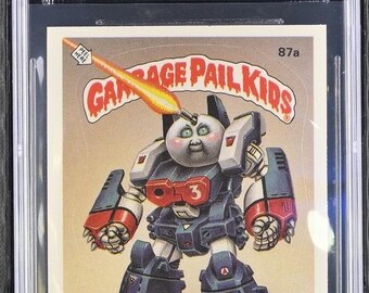 1986 Garbage Pail Kids Series 3 Hot Head Harvey CGC 8.0 Near Mint