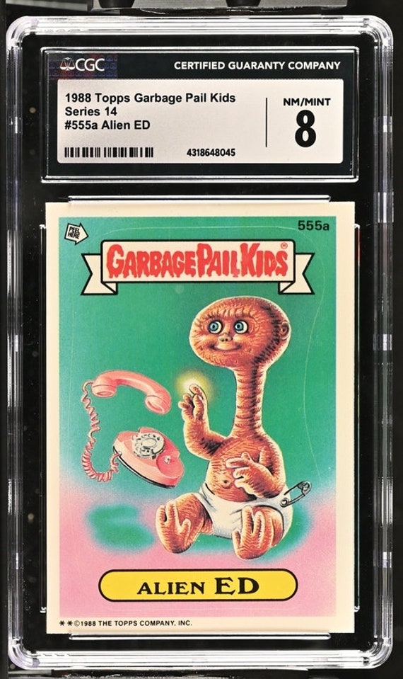 1988 Garbage Pail Kids Series 14 Alien ED CGC 8.0 Nm/mint - Etsy