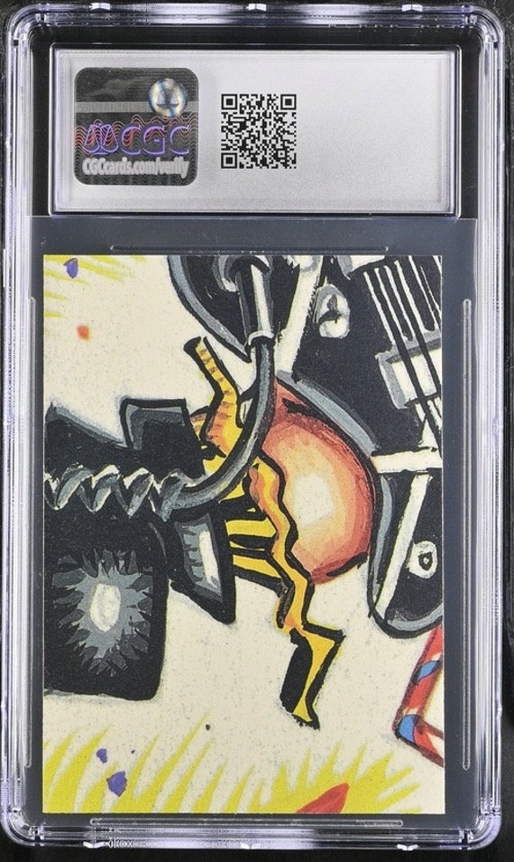 1985 Garbage Pail Kids Series 2 Foul Phil CGC 9.0 Mint Glossy Live