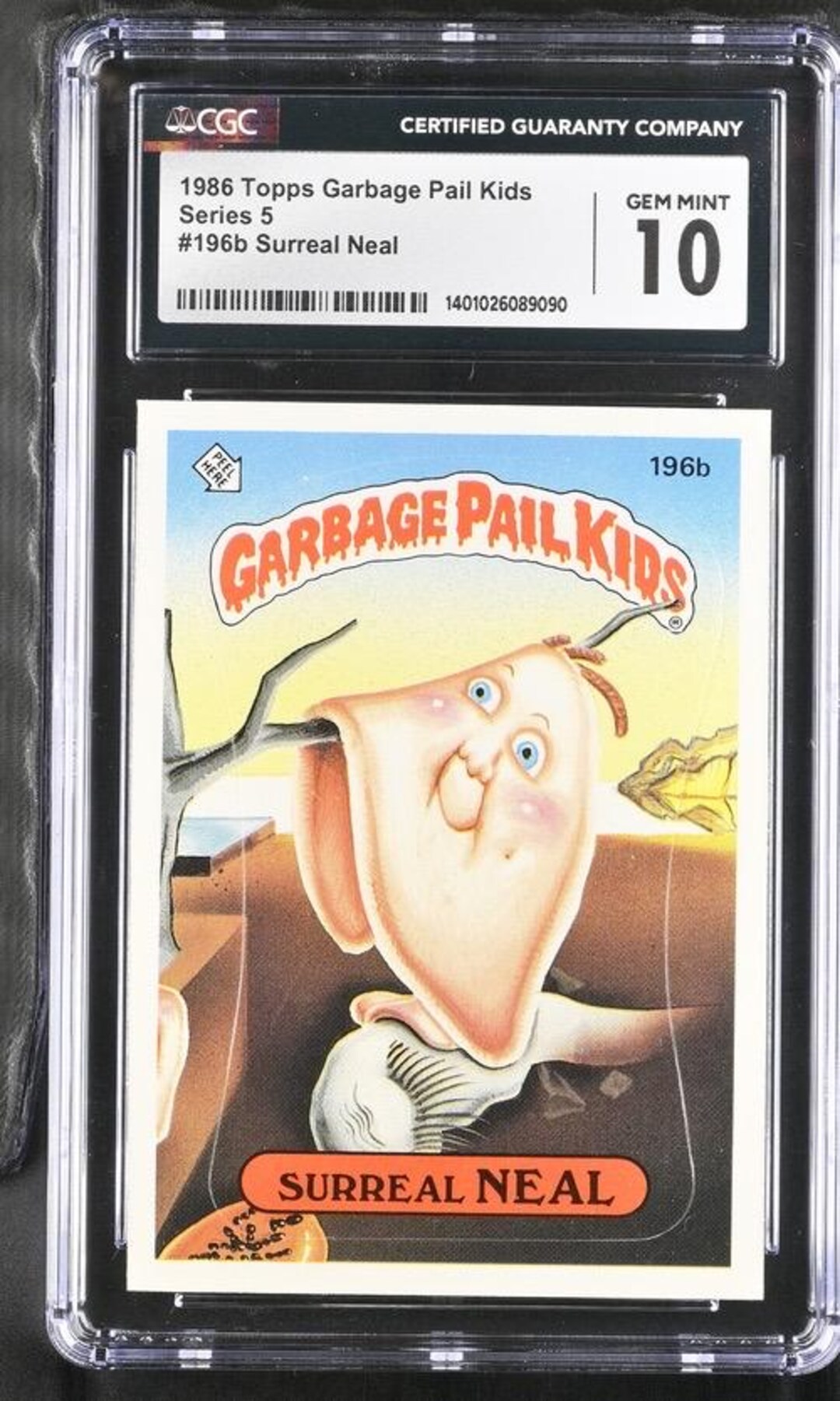 GEM MINT-1986 Garbage Pail Kids Series 5 Surreal Neal CGC 10 Gem Mint ...