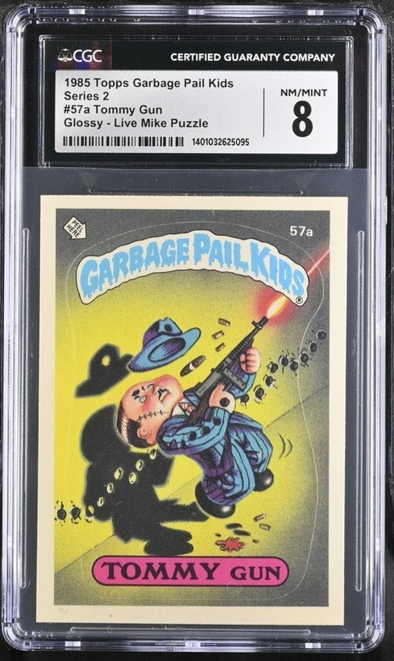 1985 Garbage Pail Kids Series 2 Tommy Gun CGC 8.0 Near Mint/mint