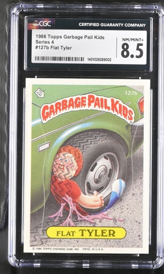 1986 Garbage Pail Kids Series 4 Flat Tyler CGC 8.5 Nm/mint+ - Etsy