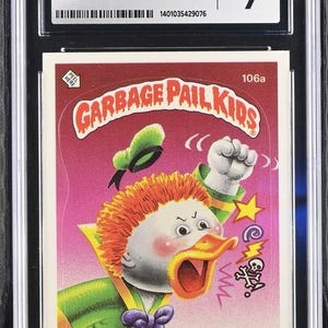 1986 Garbage Pail Kids Series 3 Fowl Raoul CGC 9.0 Mint