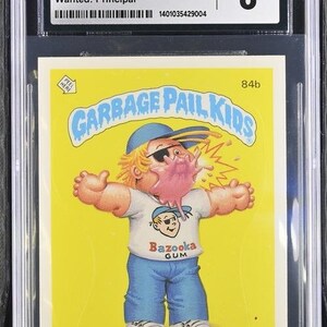 1986 Garbage Pail Kids Series 3 Rod Wad CGC 8.0 Near Mint/Mint Wanted: Principal