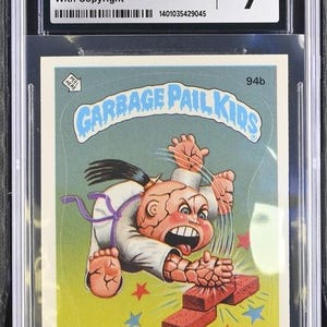 1986 Garbage Pail Kids Series 3 Karate Kate CGC 9.0 Mint W/Copyright
