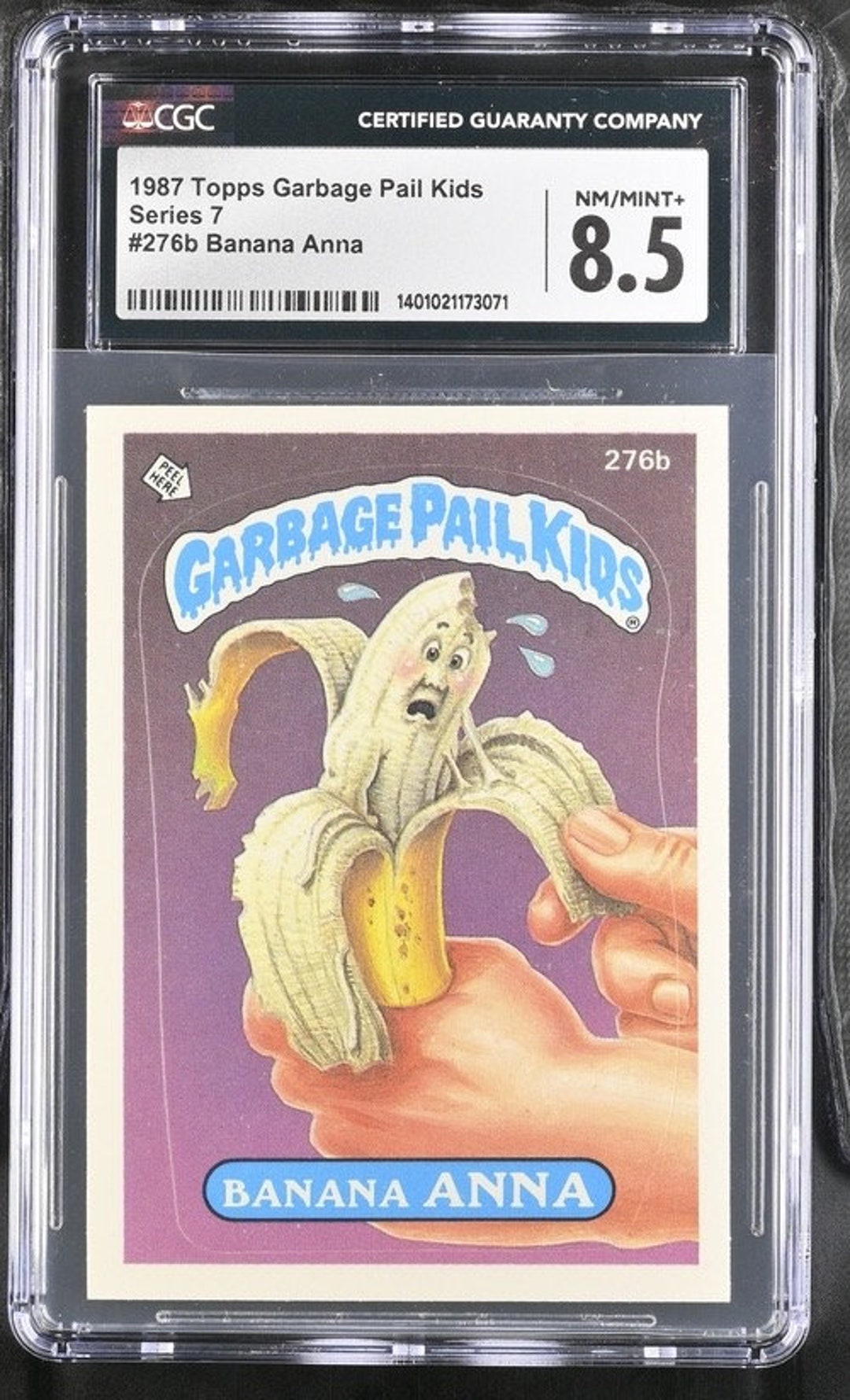 1987 Garbage Pail Kids Series 7 Banana Anna CGC 8.5 Nm/mint+ - Etsy
