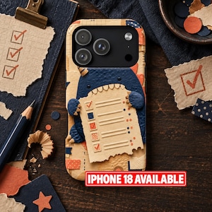 Checklist Monster MagSafe Compatible Phone Case, Planner Maker Cover