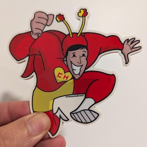 Adesivo El Champulin Colorado / Adesivo messicano, ottimo per laptop, borraccia e auto, resistente ai raggi UV, commedia, parodia