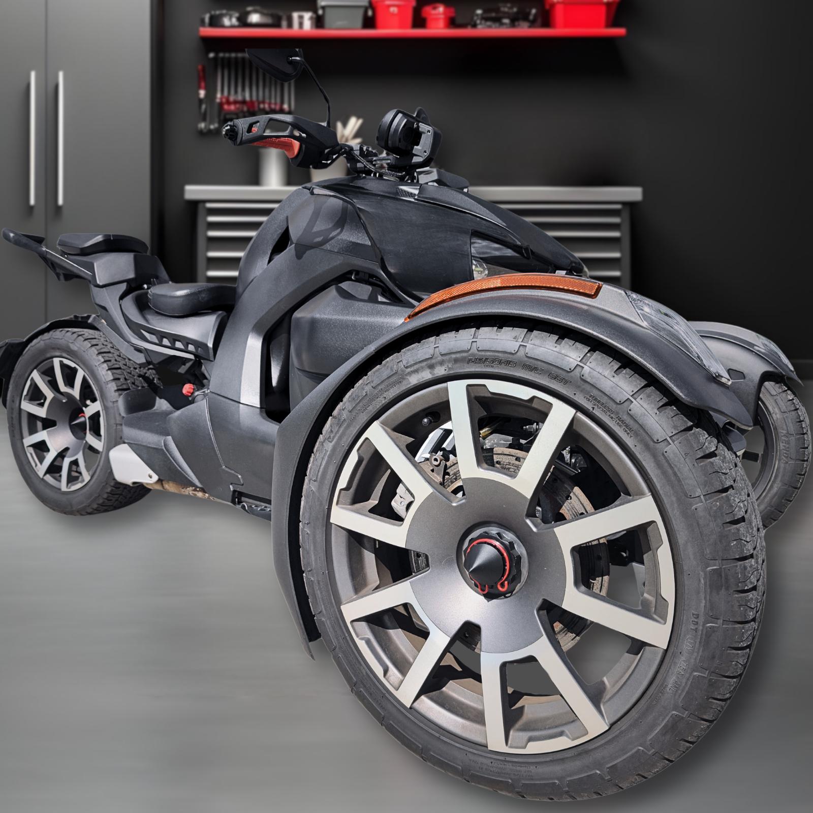 Can-Am Ryker用スパイクリムカバー｜Ryker全モデル（600、900、Ace