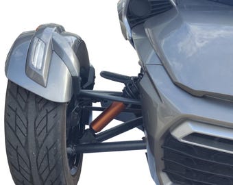 CAN-AM SPYDER Shock Covers | Front Suspension Protector | Custom Color Accessories For BrP Trike F3 F3L F3S & F3T | Customized Bike Parts