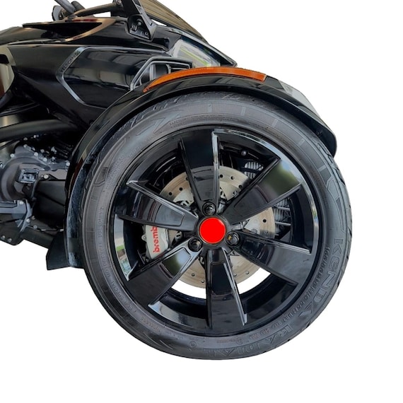 Radzierkappen für BRP Can-Am SPYDER | Felge Abdeckung Vorderachse | Benutzerdefinierte Farbe Trike Zubehör | maßgefertigte Fahrradteile | Ersetzt Original 705400388