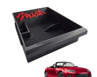 STORAGE TRAY for Mazda Miata MX5 NC | Center Console Cubby Organizer | Roadster Interior Insert Box Accessories | VelociMods