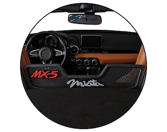 WIND DEFLeCTOR ACCeNT for Mazda Miata MX5 ND | Custom Color Accessories Logo Emblem | VelociMods