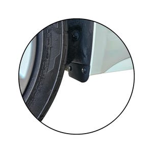 TORQUE BOX Covers for Fiat 124 Spider | Mud Guard Fender Mudflap | VelociMods | Replace OEM #68315588AA and #68315589AA