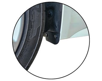 TORQUE BOX Covers for Fiat 124 Spider | Mud Guard Fender Mudflap | VelociMods | Replace OEM #68315588AA and #68315589AA