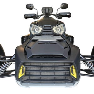 FRONT GRILL INSERTS for Can-Am Ryker | Custom Accessory Mod for All Ryker Models 600 900 Ace Rally Sport | Trike Accessories | VelociMods