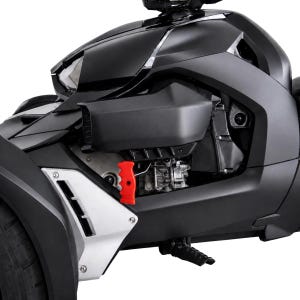 Rückfahr-Pedalabdeckung für BRP Can-Am RYKER | Schaltknauf | Benutzerdefinierte Farbe Trike Zubehör | maßgefertigte Fahrradteile | VelociMods
