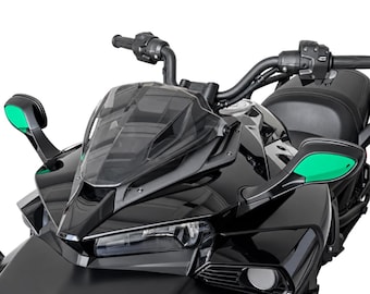 Rearview Mirror Trim for BRP Can-Am SPYDER | Mirror Housing Cap Cover | Custom Color Trike Accessories | Customized Bike Parts | VelociMods