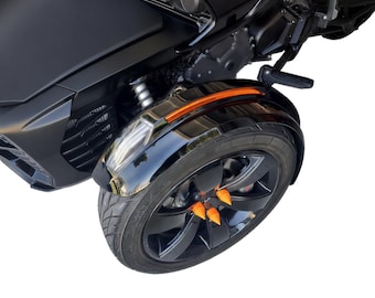 Lug Nut Covers for BRP Can-Am SPYDER | Front Wheel Bolt Caps | Custom Color Trike Accessories | Customized Bike Parts | VelociMods