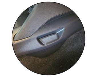 CUPHOLDER SLOT CAP for Fiat 124 Spider and Mazda Miata Mx5 Nd | Passenger Side Drink Holder Hole Cover | Cup Holder Slot Lid | VelociMods