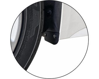 Torque Box Covers for Fiat 124 Spider | Splash Mud Guard Fender Mudflap | Roadster Accessories | Replace OEM 68315588AA and 68315589AA
