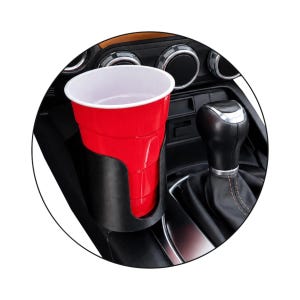 Portavasos para conductor de Mazda Miata MX5 ND y Fiat 124 Spider / Soporte para botella de bebida delantero en la consola central / Accesorios para roadster / VelociMods