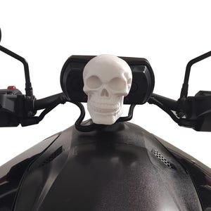 SKULL MOUNT COVER for Can-Am Ryker | Custom Accessory Mod for All Ryker Models 600 900 Ace Rally Sport | Trike Accessories | VelociMods