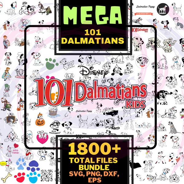 101 Dalmation Png - Etsy