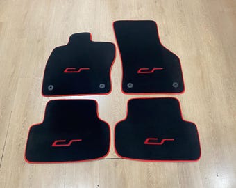 Tapis de sol de voiture pour Volkswagen Golf 8 GTI Clubsport 2021-2025, Logo brodé, Livraison gratuite, Lot de 4, Production sur commande