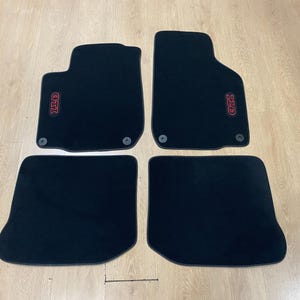 Floor Car Mat For Volkswagen Golf 4 GTI 1998-2004 , Embroidery Logo , Free Shipping , Set of 4 , Production to Order
