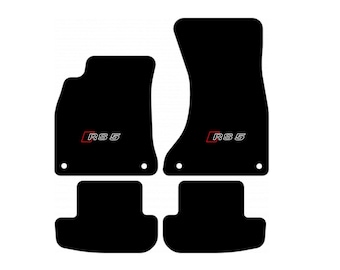 Floor Car Mat For Audi A5 , RS5 All Model , Embroidery Logo , Free Shipping , Set of 4 , Production to Order