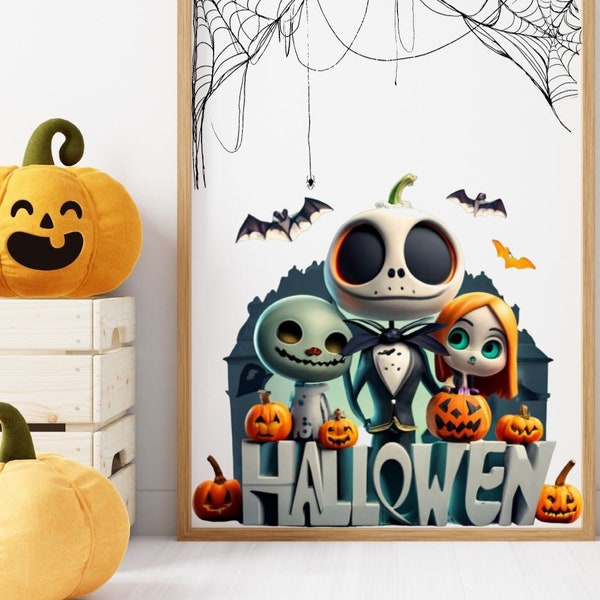 Jack en Sally, Sally png, Jack Skellington, Jack Tumbler Wrap, Jack Halloween, Cauchemar avant Noël, voor kinderen, Family halloween