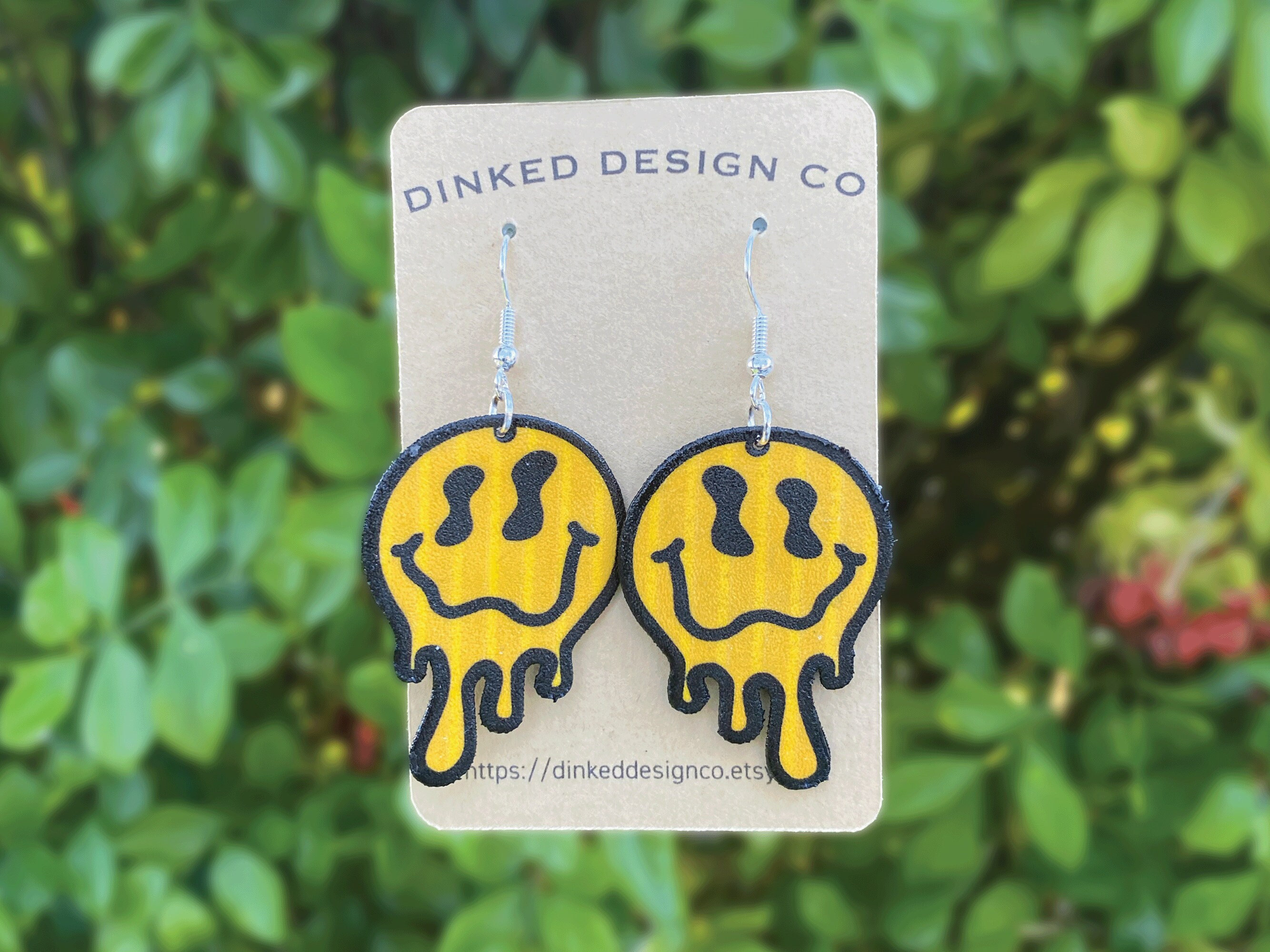 Face earrings etsy deals