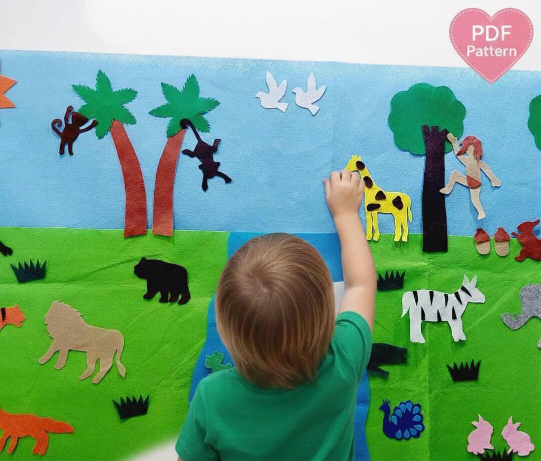 Simple Zoo Pattern Pattern for Zoo Animals // PDF Pattern Only // Instant Download // DIY ...