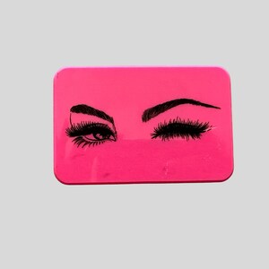 Eyelash Travel Case with LED Mirror & Glue Holder