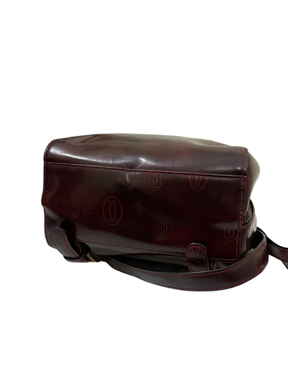 Cartier Red Happy Birthday Patent Leather Backpac… - image 6