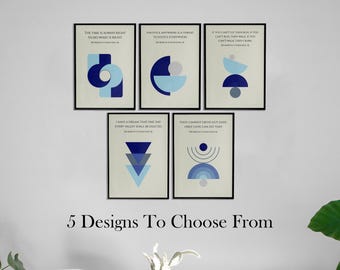 Martin Luther King Jr. Poster: Black History Minimalist Art Print
