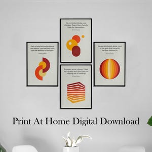 Richard Dawkins Quote Posters: New Atheism Wall Art (Digital Download)