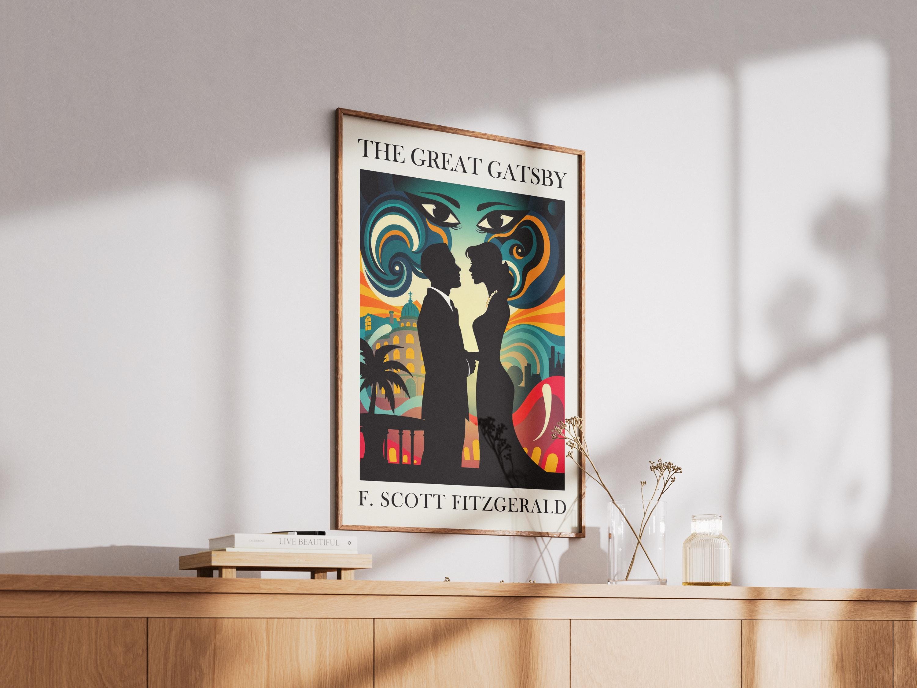 The Great Gatsby Poster | Matisse Inspired Art Deco Design - Etsy