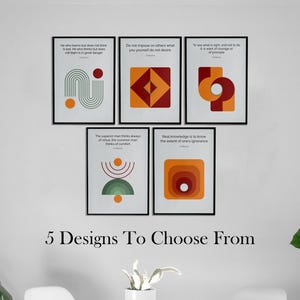 Confucius Quote Poster - Matte. Confucianism Philosophy Art Print. Minimalist Kong Zi Teachings Home Decor. Analects of Confucius Wall Art