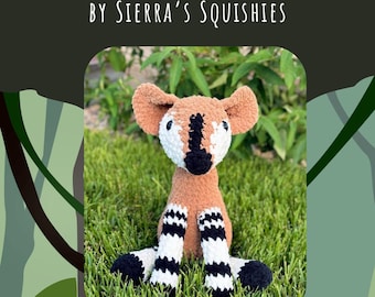 Opi the Okapi *Crochet PATTERN*