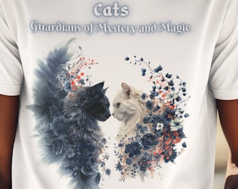Gorgeous Mother's and Father's Day gift that every cat parent would wear with pride.An intricate design showcasing the magical feline world.