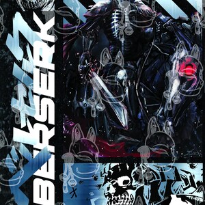 7 Berserk Anime Character T-Shirt Design Collection, Bundle anime sublimation design JPG, PDF image 3