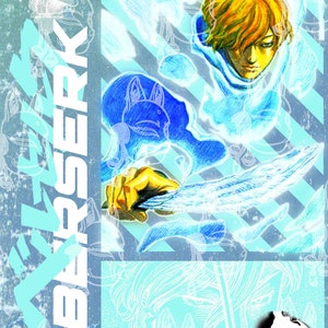 7 Berserk Anime Character T-Shirt Design Collection, Bundle anime sublimation design JPG, PDF image 4