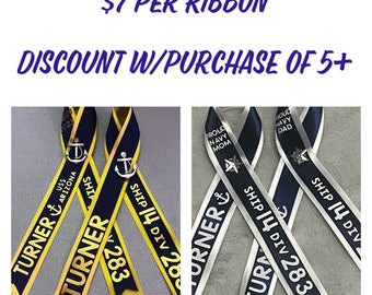 PIR Ribbon & Sailor Keepsake