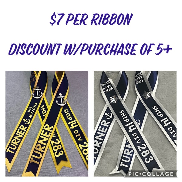 PIR Ribbon & Sailor Keepsake