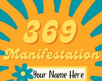 369 Manifestation Worksheet