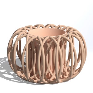 Spiral Pot Plant| Vase/ Pot STL File for 3D Printing