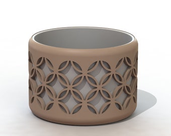 Modern Styled Vase | Vase STL File for 3D Printing